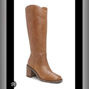 Lucky Brand Tan Heeled Boots